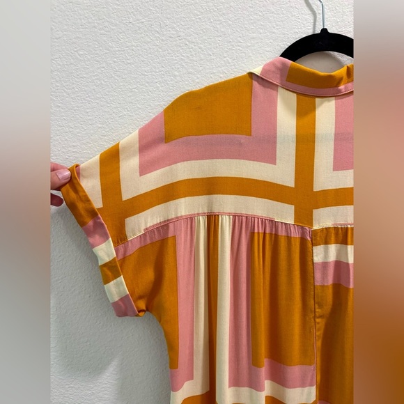 Geo Tiered Dress from Uncle Frank, size S/M - Picture 7 of 8